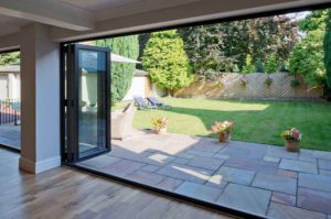 upvc bi-fold doors black
